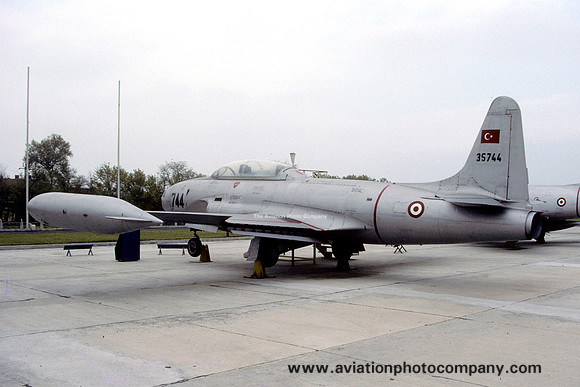 Turkish Air Force Lockheed T-33A 35744 at the Turkish Air Force Museum