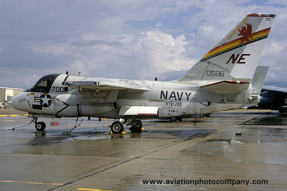 US Navy VS-38 Lockheed S-3B Viking 160586/NE-700 at AMARC Davis Monthan (2000)