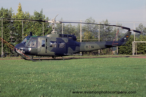 German Air Force HTG64 Bell/Dornier UH-1D Iroquois 71+54 (1986)