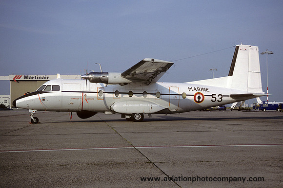 French Navy 56S Nord 262E 53 (1987)