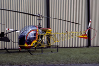 Texas Helicopter Corp OH-13H/M74L N100Y at the Paris Air Show (1985)