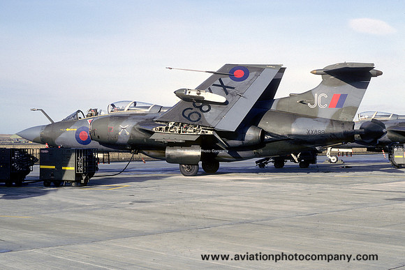 RAF 237 OCU Blackburn Buccaneer S.2 XX899/JC at RAF Lossiemouth (1985)