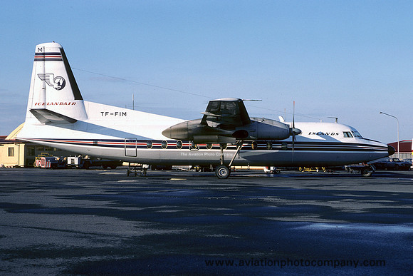 Icelandair Fokker F-27 TF-FIM (1977)