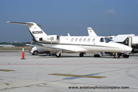 Bagwell Aviation LLC Cessna 525A CitationJet CJ2 N525HB at Geneva (2008)
