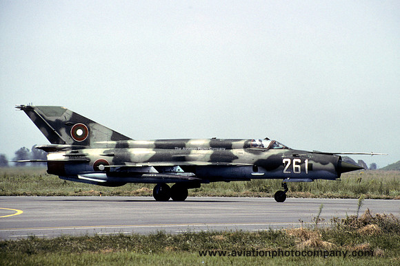 Bulgarian Air Force Mikoyan MiG-21bis 261 (2002)