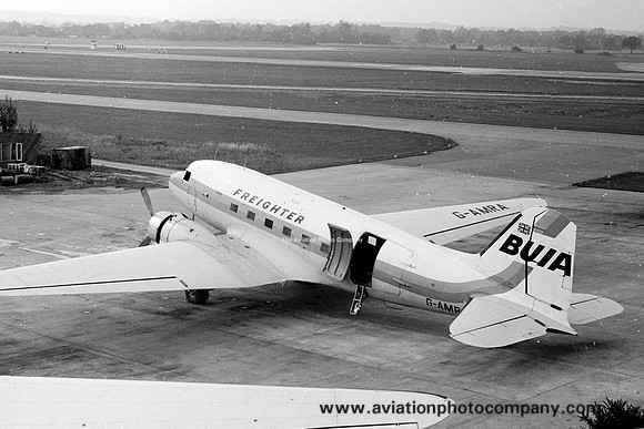 BUIA Freighter Douglas C-47 Dakota G-AMRA (1970)