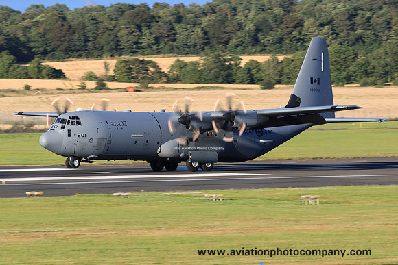 Royal Canadian Air Force 436 Squadron Lockheed CC-130J Hercules 130601 at Prestwick (2022)
