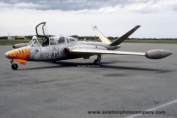 French Air Force GI312 Fouga Magister 536/312-AV (1986)