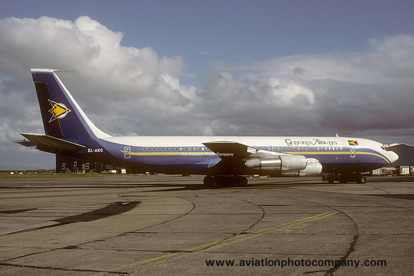 Guyana Airways Boeing 707-323B EL-AKC (1991)