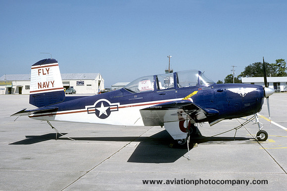 US Navy Beech T-34B Mentor 144085 (1985)