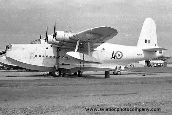 RNZAF 5 Squadron Short Sunderland MR.5 NZ4105/A (1960)