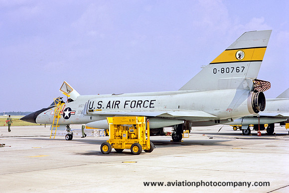 USAF 2 FIS Convair F-106A Delta Dagger 58-0767 (1972)
