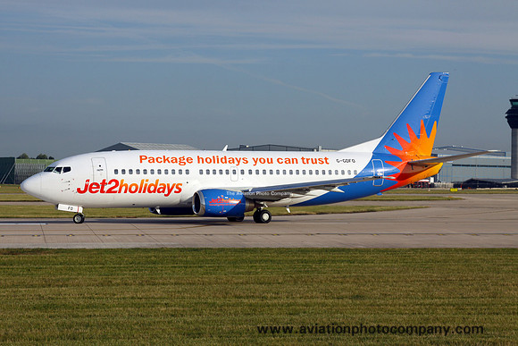 Jet2 Holidays Boeing 737-300 G-GDFO at Manchester (2013)