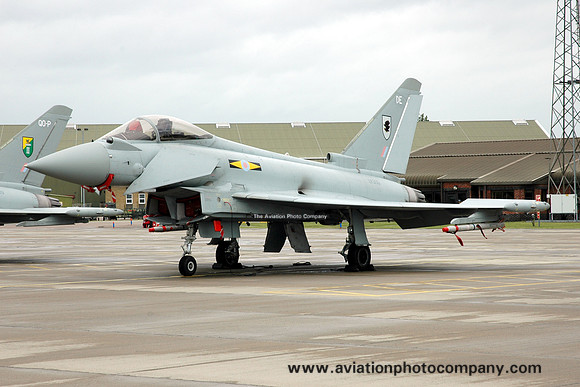 RAF 11 Squadron BAE Typhoon FGR.4 ZK305/DE at RAF Coningsby (2012)