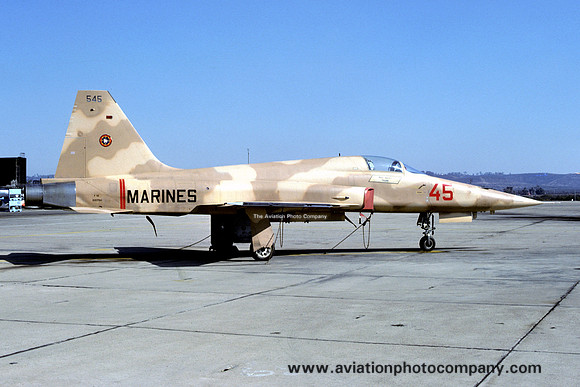 US Marines Top Gun Flight Northrop F-5E Tiger 160794/545 (1981)