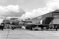 RAF Gloster Javelin T.3 XH392 at RAF Leuchars