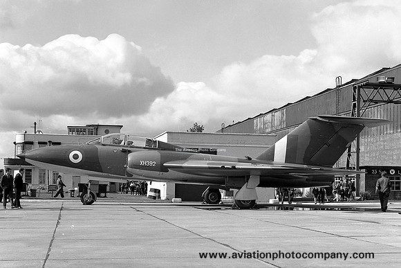 RAF Gloster Javelin T.3 XH392 at RAF Leuchars