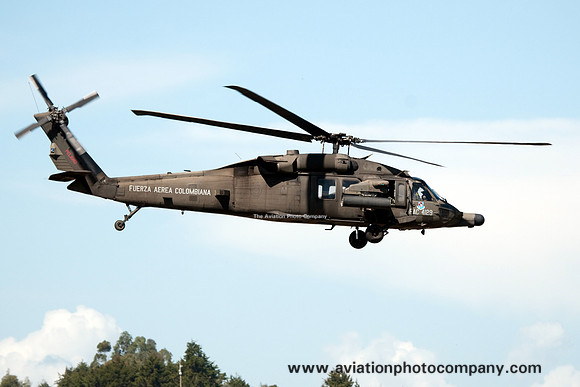 Colombian Air Force ESCOM 511 Sikorsky AH-60L FAC4129 at Rionegro (2013)