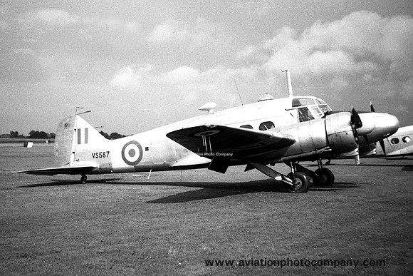RAF Avro Anson T.21 VS587 (1956)