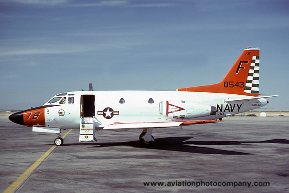 US Navy VT-10 North American T-39D Sabreliner 150543/F-16 (1979)
