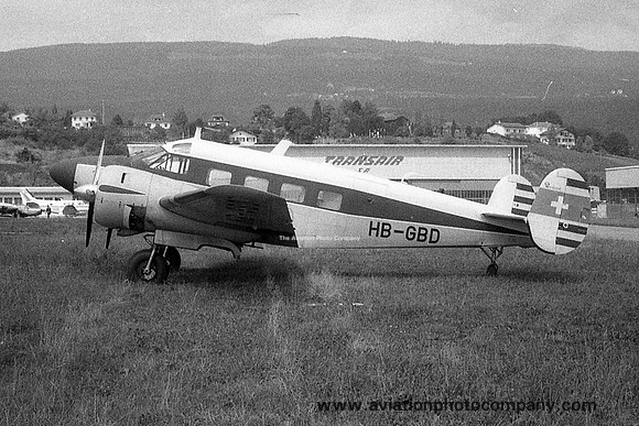 Beech Model 18 HB-GBD