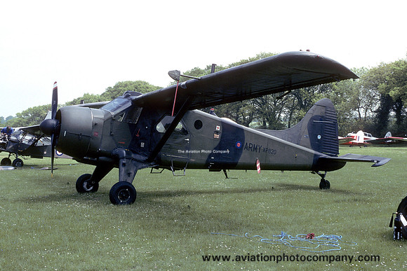 AAC Historical Flight DHC-2 Beaver AL.1 XP820 at Middle Wallop (1994)