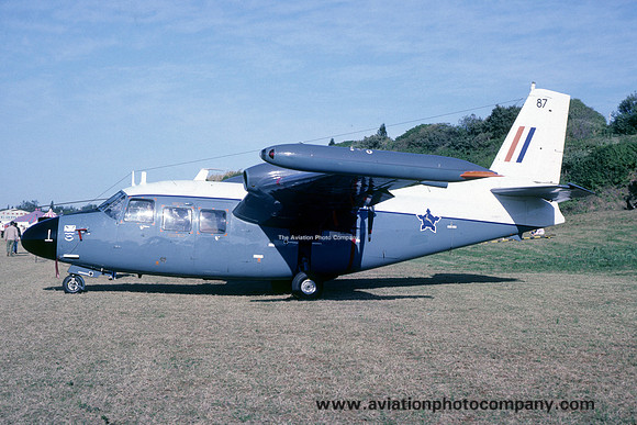 South African Air Force 27 Squadron Piaggio P-166S 887 (1987)