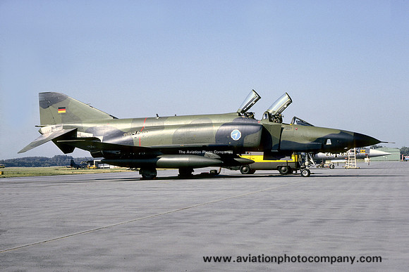 German Air Force EST61 McDonnell RF-4E Phantom 35+01 (1985)
