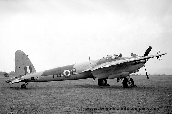 RAF 141 Squadron De Havilland Mosquito NF.36 RL138 (1948)