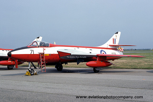 RAF Hawker Hunter F.6 XG274/71 (1975)