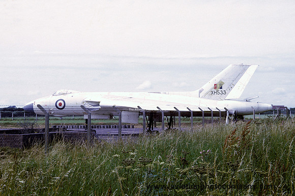 RAF Avro Vulcan B.2 XH553 stored at St Athan (1969)