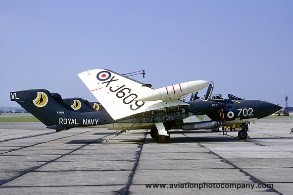 Royal Navy 890 Squadron De Havilland Sea Vixen FAW.2 XJ609/VL702 (1971)