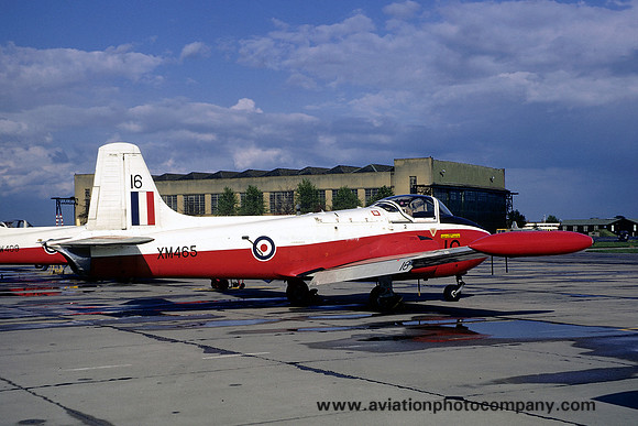 RAF 1 FTS Hunting Jet Provost T.3 XM465/16 (1972)