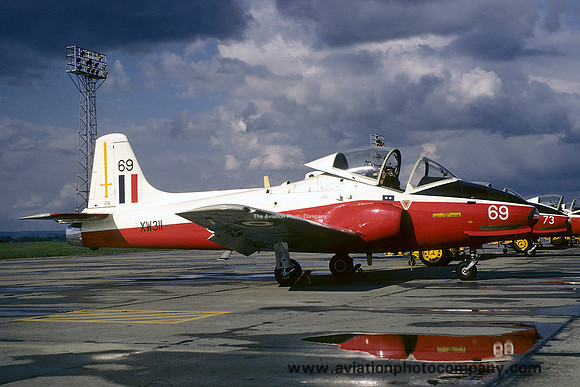 RAF 1 FTS Hunting Jet Provost T.5 XW311/69 (1972)