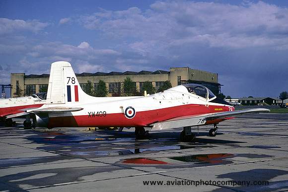 RAF 1 FTS Hunting Jet Provost T.5 XW409/78 (1972)
