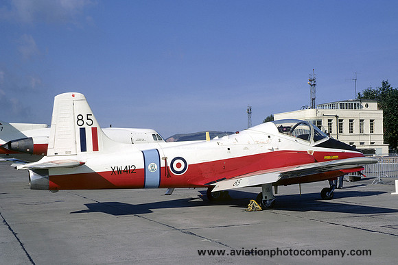 RAF College Hunting Jet Provost T.5 XW412/85 (1971)