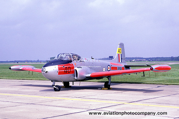 RAF 2 FTS Hunting Jet Provost T.4 XP619/40 (1967)