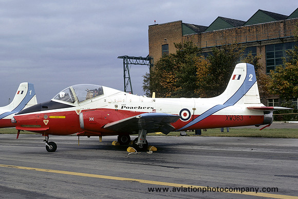 RAF College The Poachers Hunting Jet Provost T.5 XW363/2 (1972)