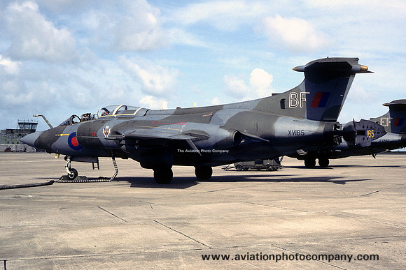 RAF 12 Squadron Blackburn Buccaneer S.2 XV165/BF (1984)