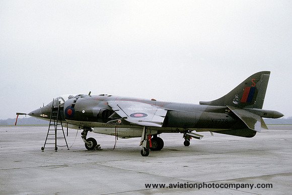 RAF 1 Squadron Hawker Siddeley Harrier GR.1 XV778/S (1971)