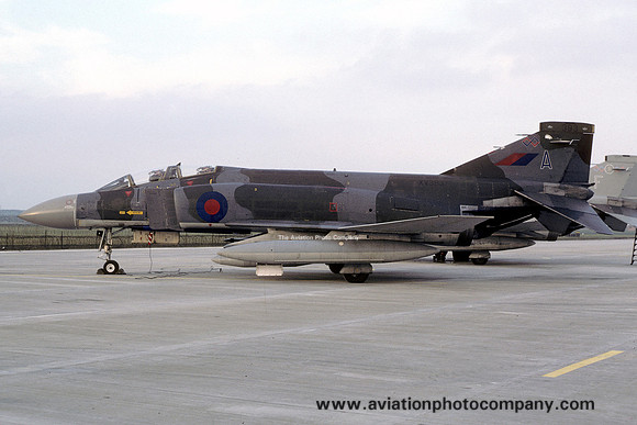 RAF 228 OCU 64 Squadron McDonnell F-4M Phantom FGR.2 XV393/A (1985)