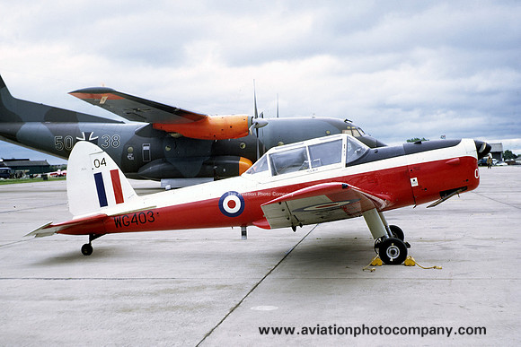 RAF Central Flying School DHC-1 Chipmunk T.10 WG403 (1971)