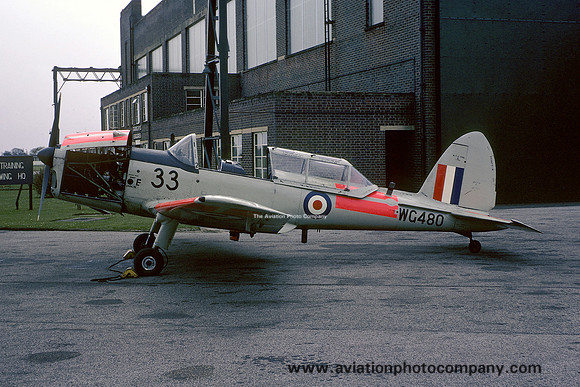 RAF 2 FTS DHC-1 Chipmunk T.10 WG480/33 (1970)