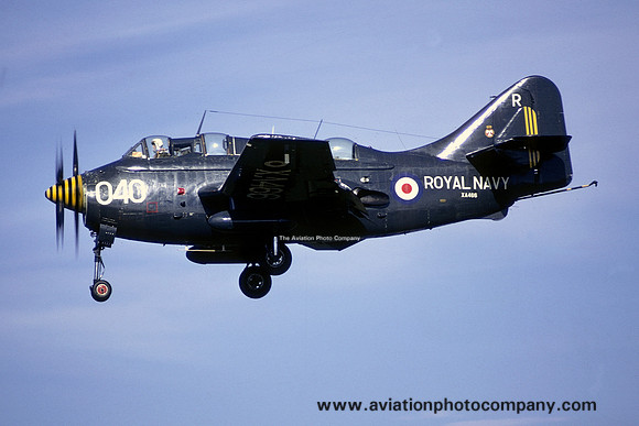 Royal Navy 849 Squadron Fairey Gannet COD.6 XA466/R040 (1972)