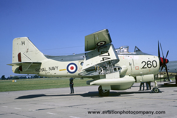 Royal Navy 849 Squadron Fairey Gannet AEW.3 XL474/H260 (1969)