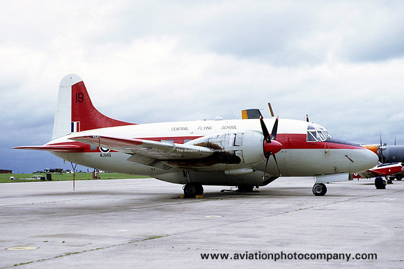 RAF Central Flying School Vickers Varsity T.1 WJ949/19 (1971)