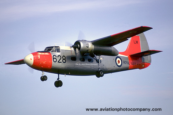 Royal Navy 750 Squadron Hunting Sea Prince T.1 WM738/LM628 (1972)