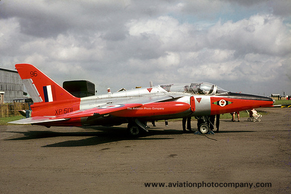 RAF Central Flying School Folland Gnat T.1 XP501/96