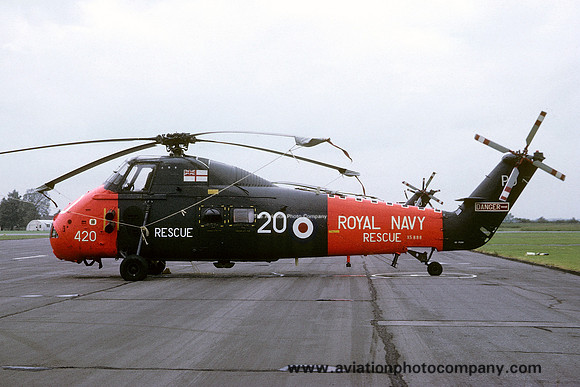 Royal Navy 771 Squadron Westland Wessex HAS.1 XS888/PO420 (1972)