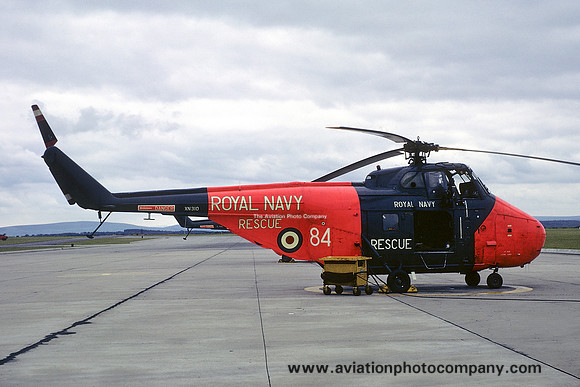 Royal Navy Lossiemouth Station Flight Westland Whirlwind HAR.9 XN310 (1972)